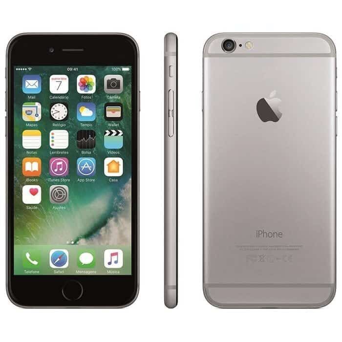 iPhone 6 Recondicionado Cinzento Sideral 128gb