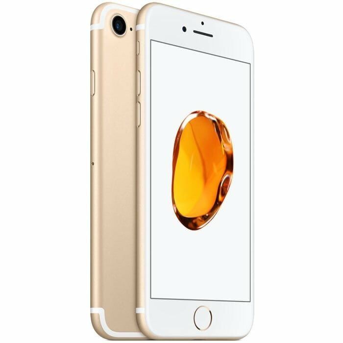 Iphone 7 recondicionado, cor dourado, com capacidade 128 gb