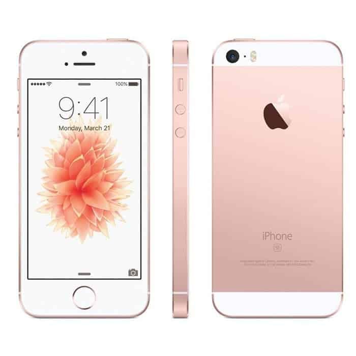 iphone se usado rosa dourado 128gb