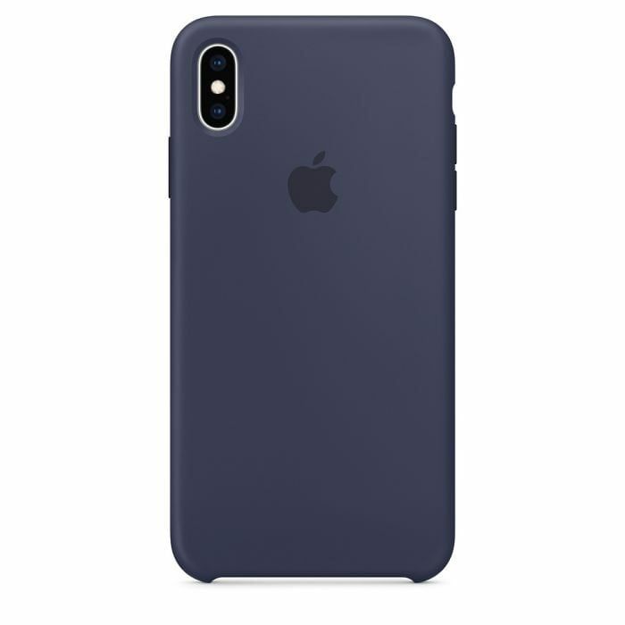 Apple iPhone Xs Max Silicone Case Midnight Blue