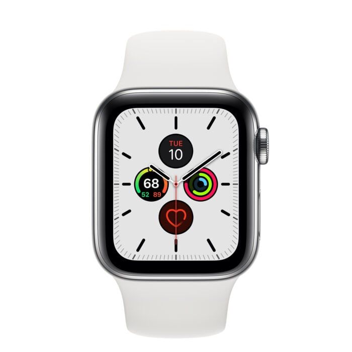 Apple Watch Series 5 40mm GPSCellular Stainless Steel Case