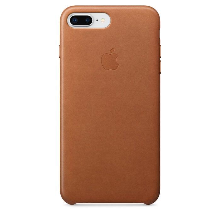 Apple iPhone 8 Plus Leather Case SADDLE BROWN