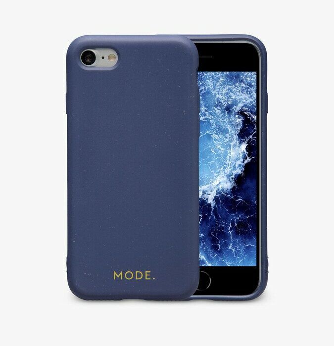 Dbramante1928 iPhone 78SE Mode Barcelona Biodegradeable Case Ocean Blue e1629394239482