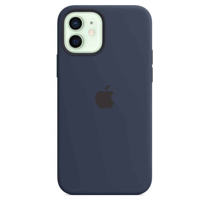 Apple iPhone 1212 Pro Silicone Case With MagSafe Deep Navy