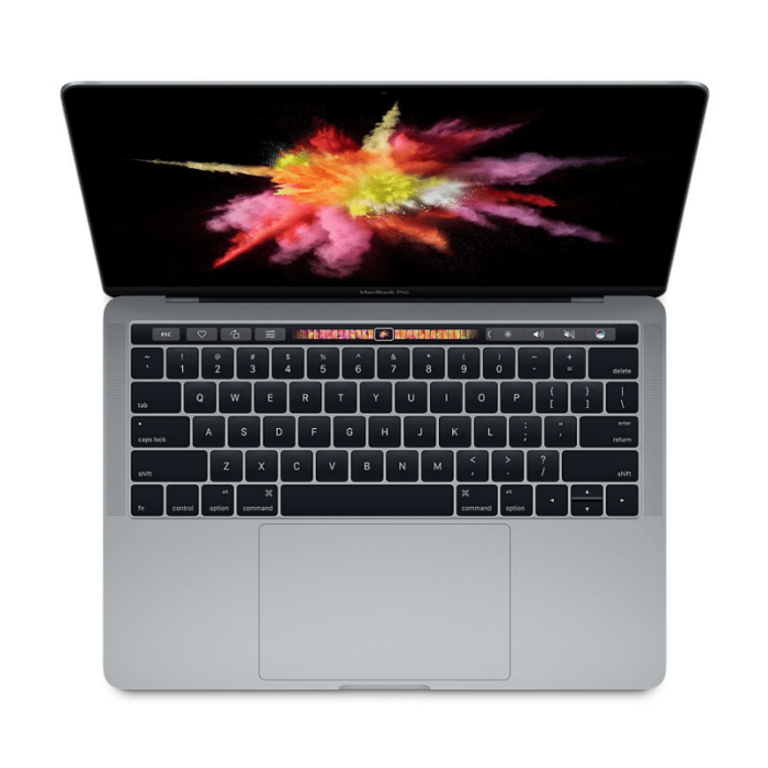 MacBook Pro 1322 2017 Touch Bar Cinzento Sideral