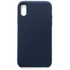 Cellect iPhone XS Max Silicone Case Navy
