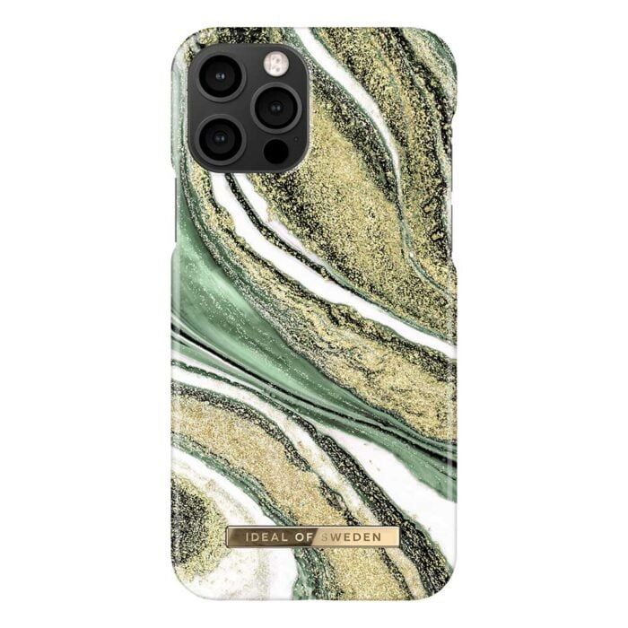 iDeal Of Sweden iPhone 1212 Pro Fashion Case Cosmic Green Swirl