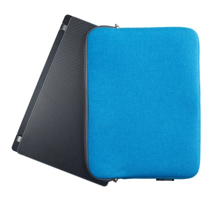 gecko universal zipper sleeve laptop 13 blau 2