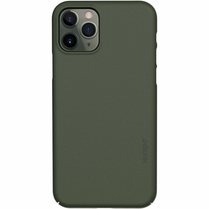nudient thin precise hardcase backcover fuer apple iphone 11 pro pine green scaled