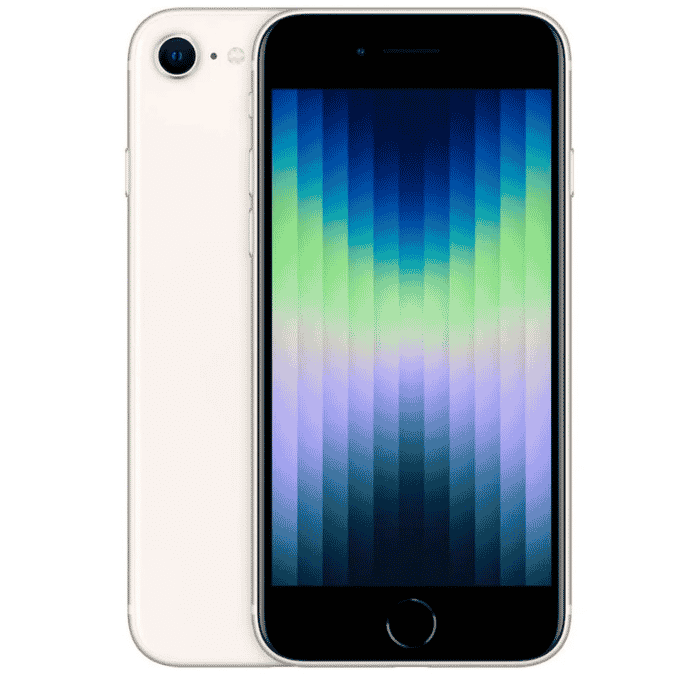 Apple - iPhone SE 2022 64GB Grau Premium Luz das Estrelas