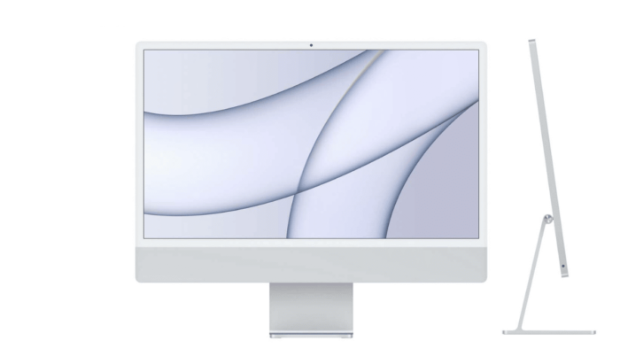Apple - iMac Retina 4.5K M1 2021 Prateado