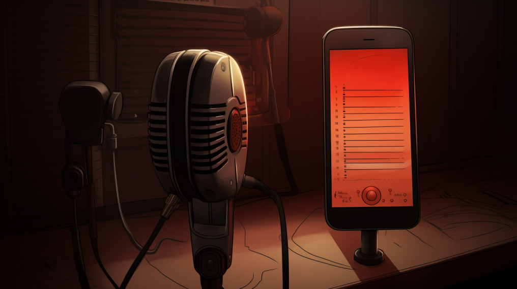 amazing illustration of a voice record on iphone a 1412d294 a8ab 43b2 9470 5b4b0c6ed652