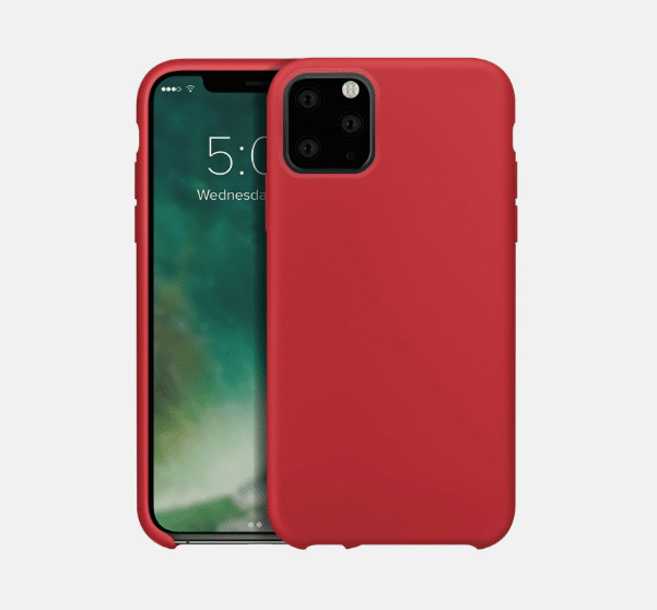 Xqisit iPhone 11 Pro Max Silicone Case Merlot Red
